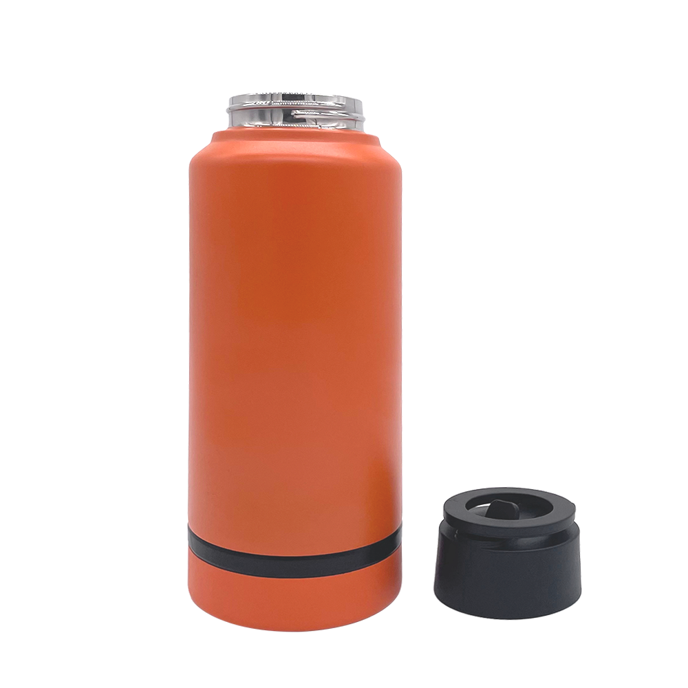 Double Layer Stainless Steel Insulated Cup With Magnetic Handle And Snack Compartment – 26oz + 6oz