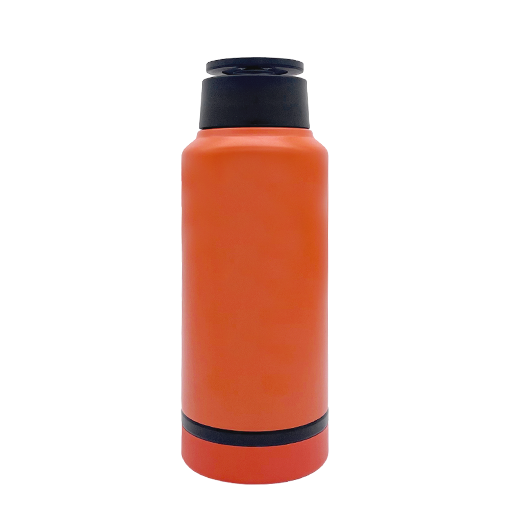Double Layer Stainless Steel Insulated Cup With Magnetic Handle And Snack Compartment – 26oz + 6oz