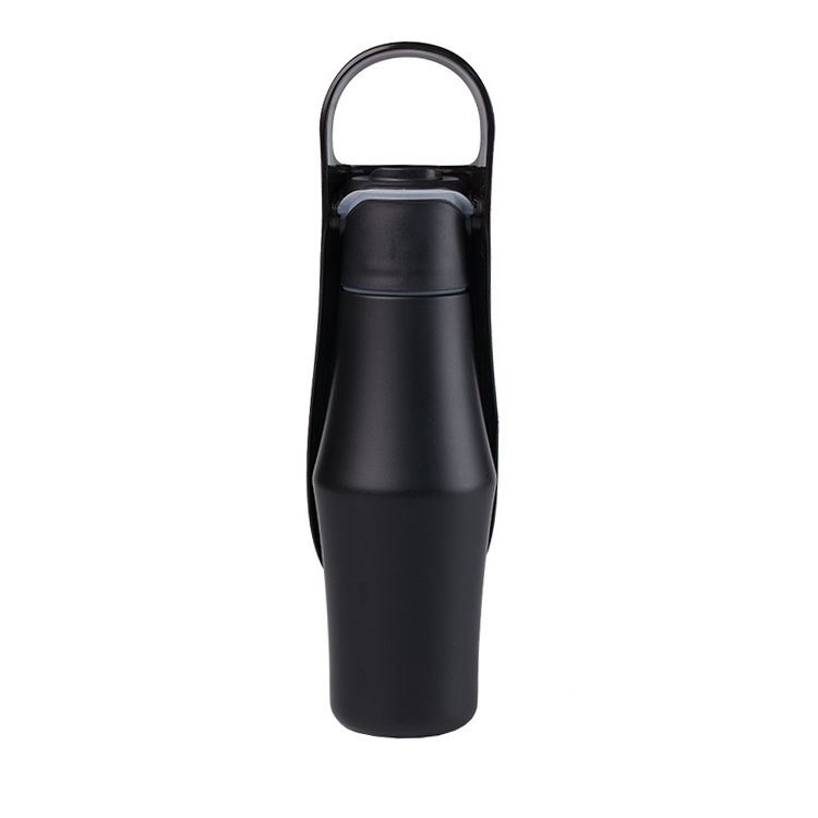 780ml Double-Layer Stainless Steel Insulated Cup with Dog Drinking Water Container