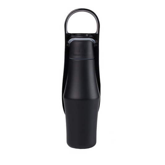 780ml Double-Layer Stainless Steel Insulated Cup with Dog Drinking Water Container