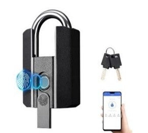 Smart Fingerprint Padlock with App Unlocking – For Doors, Warehouses, Bicycles & More | We also Accept Bulk Orders